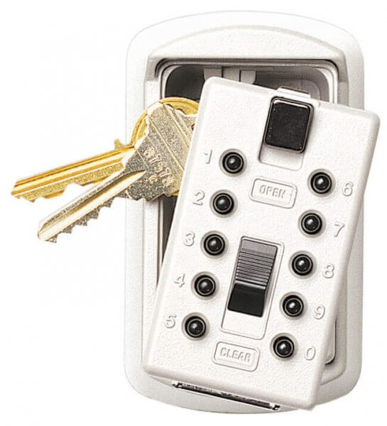 Supra KeySafe S6 Pro Slimline Schlüsselsafe 2 Keys Weiss